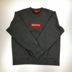 ▽▽ Supreme シュプリーム 2022AW Box Logo Crewneck ボックスロゴ スウェット Msize ブラック Cランク
