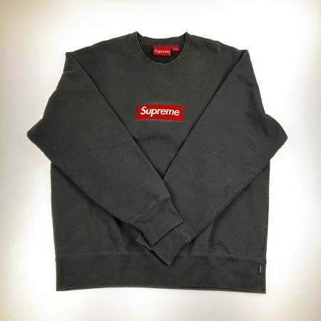  Supreme シュプリーム 2022AW Box Logo Crewneck ボックスロゴ スウェット Msize ブラック