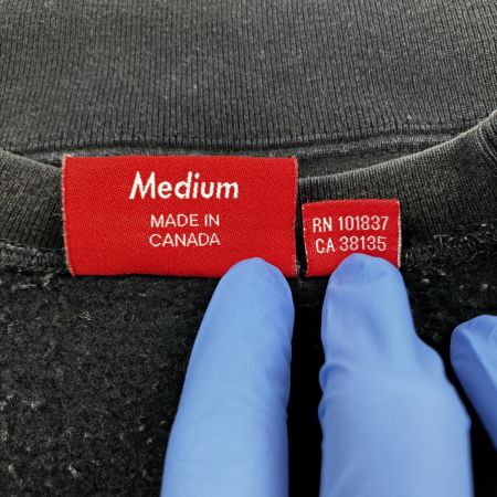  Supreme シュプリーム 2022AW Box Logo Crewneck ボックスロゴ スウェット Msize ブラック