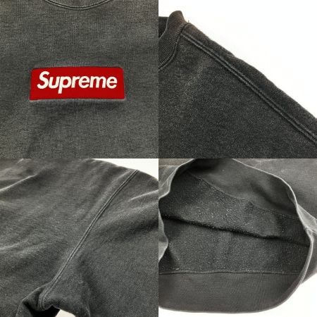  Supreme シュプリーム 2022AW Box Logo Crewneck ボックスロゴ スウェット Msize ブラック