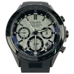 ▽▽ CITIZEN シチズン アテッサ ACT Line 光発電エコ・ドライブ電波時計 CC4055-14H Aランク