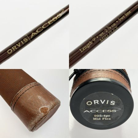  ORVIS オービス フライロッド アクセス ミッドフレックス 905-4pc