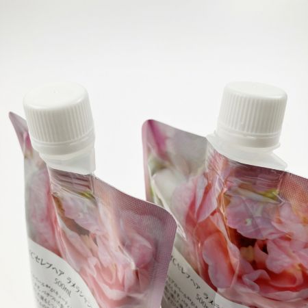   セレブヘア ラメラシャンプー トリートメント 500mL セット 詰め替え用 袋ダメージ有 未開封品