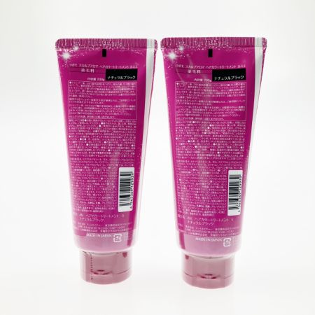   ラボモ スカルプアロマ ヘアカラートリートメント ルミエ ナチュラルブラック 200ｇ 2本セット 未開封品