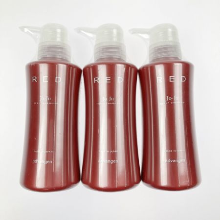  アドバンジェン Jo-Ju ジョジュ レッド スカルプシャンプー 300ｍL 3本セット 未開封品