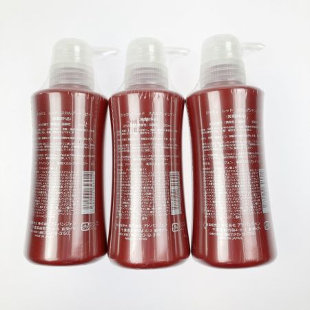  アドバンジェン Jo-Ju ジョジュ レッド スカルプシャンプー 300ｍL 3本セット 未開封品