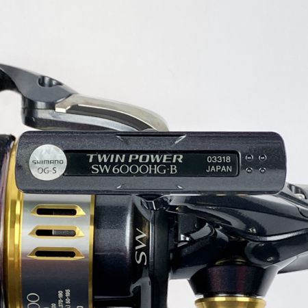  SHIMANO シマノ 15ツインパワーSW 6000HG 03318