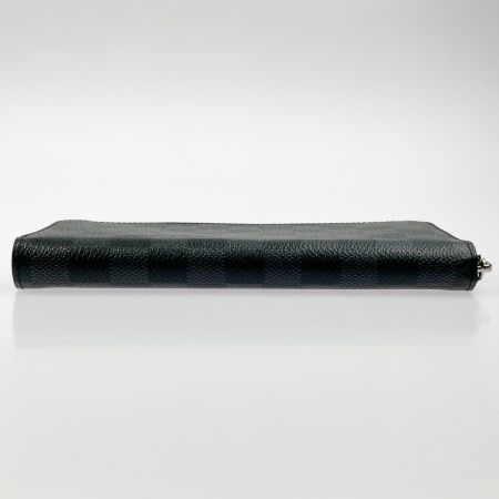  LOUIS VUITTON ルイヴィトン ダミエ・グラフィット ジッピーウォレット・ヴェルティカル N63095 ブラック