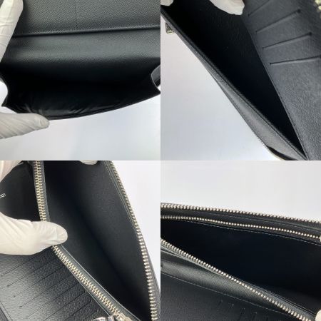  LOUIS VUITTON ルイヴィトン ダミエ・グラフィット ジッピーウォレット・ヴェルティカル N63095 ブラック
