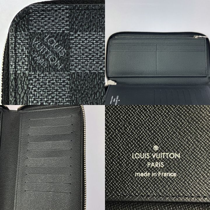LOUIS VUITTON ルイヴィトン ダミエ・グラフィット ジッピーウォレット