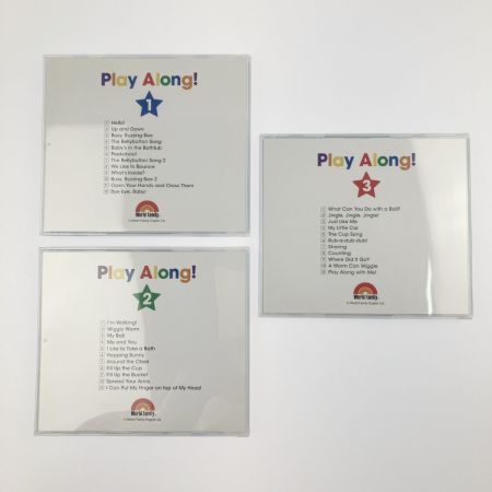   ワールドファミリー ディズニー英語システム PLAY ALONG DVD CD 歌詞本