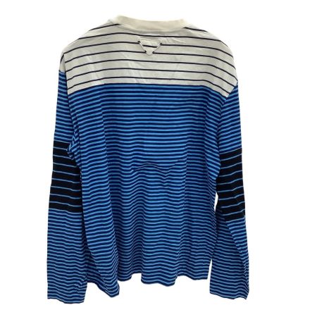 PRADA プラダ プラダ メンズ 長袖カットソー ロングTシャツ SUZE XL ブルー