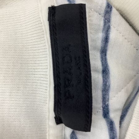 PRADA プラダ プラダ メンズ 長袖カットソー ロングTシャツ SUZE XL ブルー