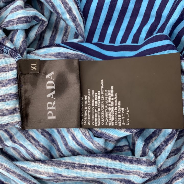 PRADA プラダ プラダ メンズ 長袖カットソー ロングTシャツ SUZE XL