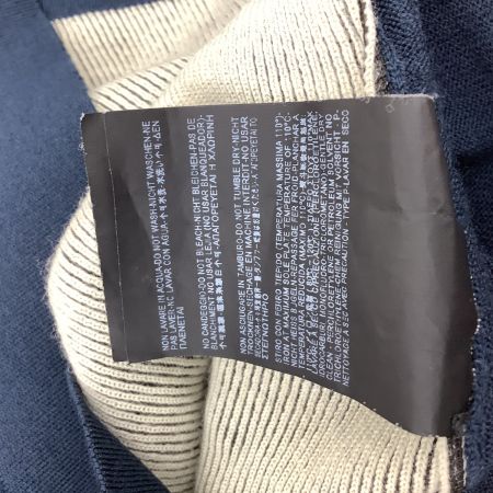 BALENCIAGA バレンシアガ メンズ Vネックニット SIZE S ネイビー