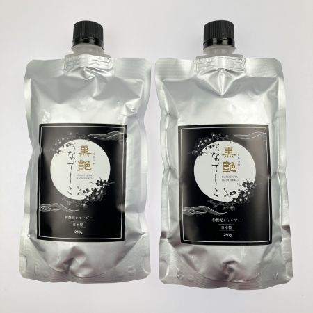   黒艶なでしこ NS カラークリームシャンプー ダークブラウン 250ｇ 2個セット 未開封品