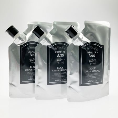   CREME DE ANN クレムドアン ブラック クリームシャンプー BB 300g 3個セット 未開封品