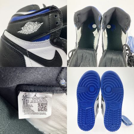  NIKE ナイキ AIR JODAN 1 エアジョーダン 1 レトロハイ OG 575441-041 ブラックxブルー  23.5 開封未使用品