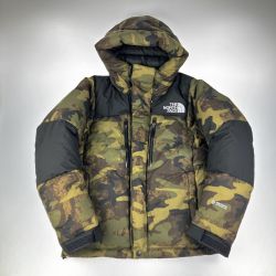▽▽ THE NORTH FACE ザノースフェイス ノベルティバルトロライトジャケット カモ ダウンジャケット ND92341 グリーン Cランク