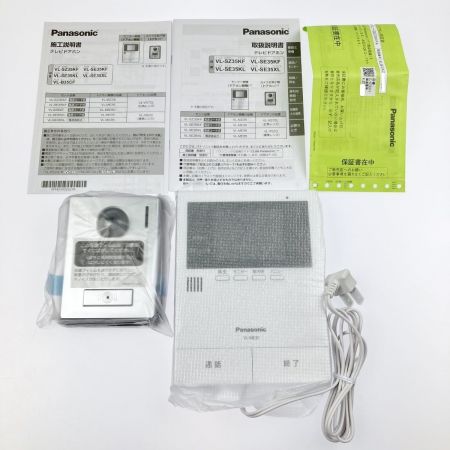  Panasonic パナソニック テレビドアホン 電源コード式 VL-SE35KFA 開封未使用品