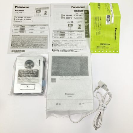  Panasonic パナソニック テレビドアホン 電源コード式 VL-SE35KFA 開封未使用品