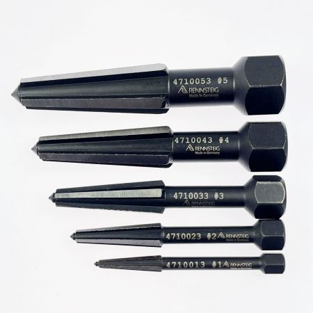  RENNSTEIG レンシュタイグ ダブルエッジ スクリューエキストラクター 5本セット 471-900-3