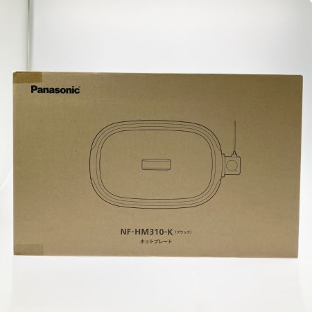  Panasonic パナソニック ホットプレート 平面プレート 焼肉プレート たこ焼きプレート NF-HM310-K 開封未使用品