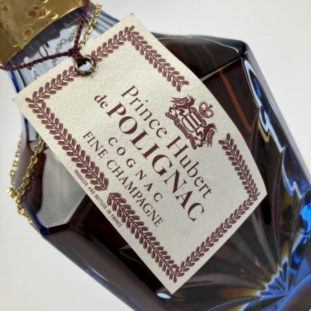  Prince Hubert de Polignac クリスタルセーブル コニャック 700ml クリスタルボトルキャップ付き 未開栓