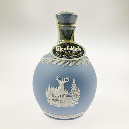  Glenfiddich グレンフィディック 21年 ピュアモルトスコッチウイスキー ウェッジウッド 陶器 700ml 化粧箱付 未開栓