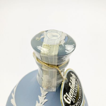  Glenfiddich グレンフィディック 21年 ピュアモルトスコッチウイスキー ウェッジウッド 陶器 700ml 化粧箱付 未開栓