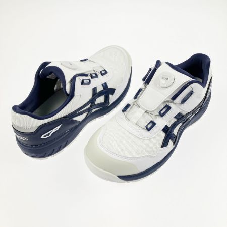  asics アシックス 安全靴 WINJOB CP209 BOA 28.0cm 1271A029-102 ホワイト×ネイビー 開封未使用品