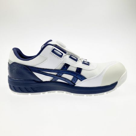  asics アシックス 安全靴 WINJOB CP209 BOA 28.0cm 1271A029-102 ホワイト×ネイビー 開封未使用品