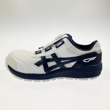  asics アシックス 安全靴 WINJOB CP209 BOA 25.5cm 1271A029-102 ホワイト×ネイビー 開封未使用品