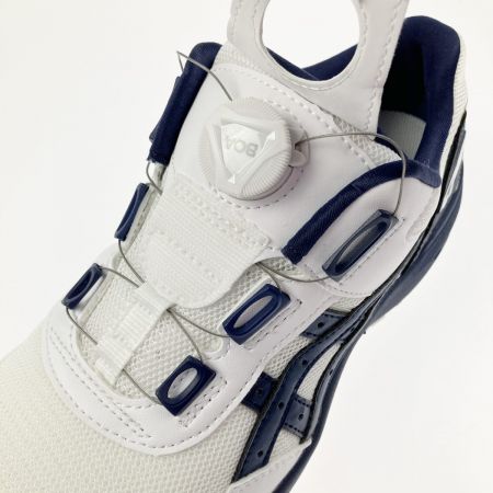  asics アシックス 安全靴 WINJOB CP209 BOA 25.5cm 1271A029-102 ホワイト×ネイビー 開封未使用品
