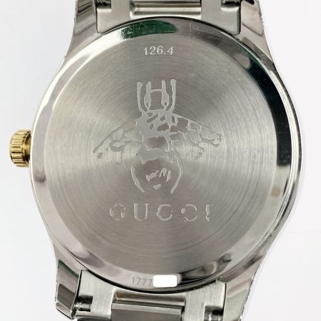  GUCCI グッチ Gタイムレス スネーク クォーツ 126.4