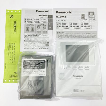  Panasonic パナソニック テレビドアホン 電源直結式 VL-SE30XLA 開封未使用品