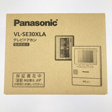  Panasonic パナソニック テレビドアホン 電源直結式 VL-SE30XLA 開封未使用品