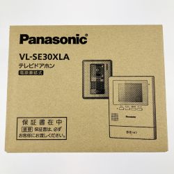 ▽▽ Panasonic パナソニック テレビドアホン 電源直結式 VL-SE30XLA 開封未使用品 Sランク