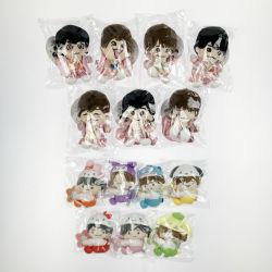 ▽▽  なにわ男子 初心LOVE ちびぬい & サンリオコラボ クリップマスコット セット 未開封品 Nランク