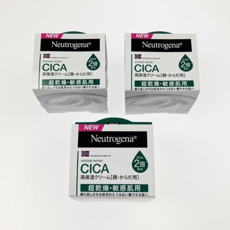   Neutrogena ニュートロジーナ CICA 高保湿クリーム 200g 3個セット 未開封品