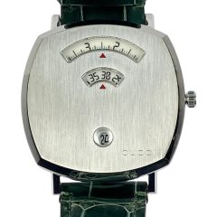 GUCCI グッチ グリップ クォーツ アリゲーターストラップ 157.3 Bランク
