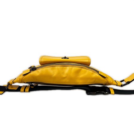  COACH コーチ ヘリテージ ベルト バッグ C1277 イエロー