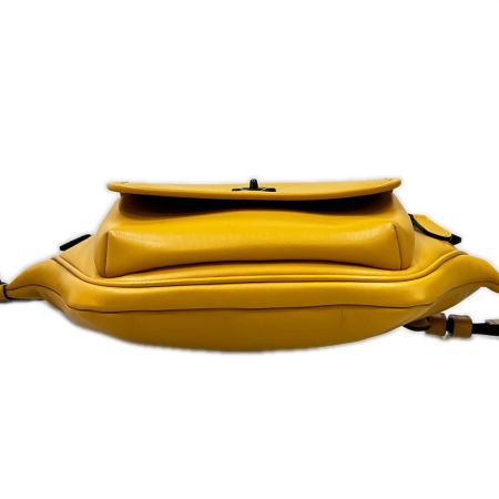  COACH コーチ ヘリテージ ベルト バッグ C1277 イエロー