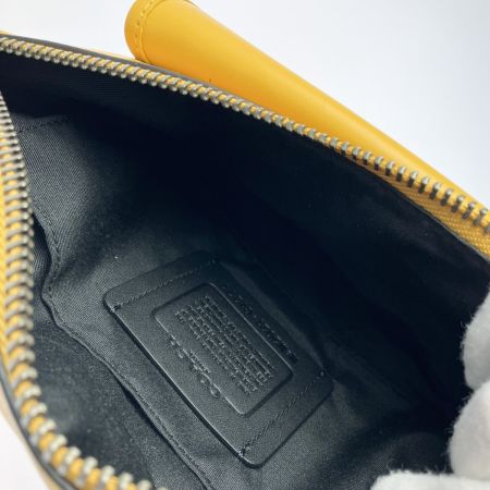  COACH コーチ ヘリテージ ベルト バッグ C1277 イエロー