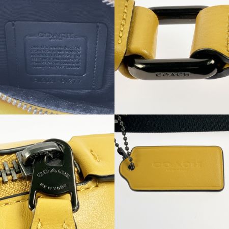  COACH コーチ ヘリテージ ベルト バッグ C1277 イエロー