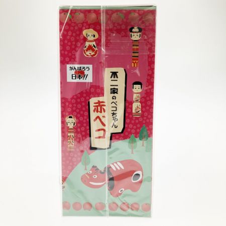   不二家 赤べこ ペコちゃん人形 がんばろう日本 福島 懸賞当選品 非売品 未開封品