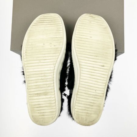  RICK OWENS リックオーウェンス ハイカットスニーカーRR02B2890LHL カウヘアー 44 RR02B2890 ブラック