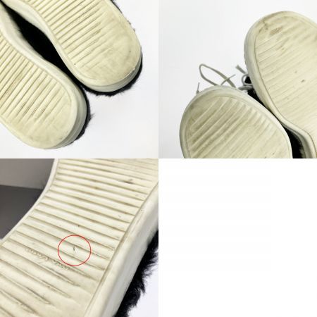  RICK OWENS リックオーウェンス ハイカットスニーカーRR02B2890LHL カウヘアー 44 RR02B2890 ブラック