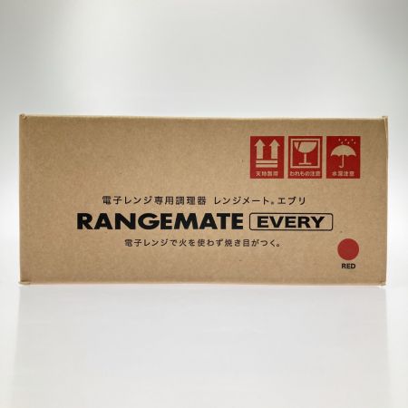   Muk RANGEMATE EVERY レンジメート エブリ 電子レンジ専用調理器 赤 未開封品