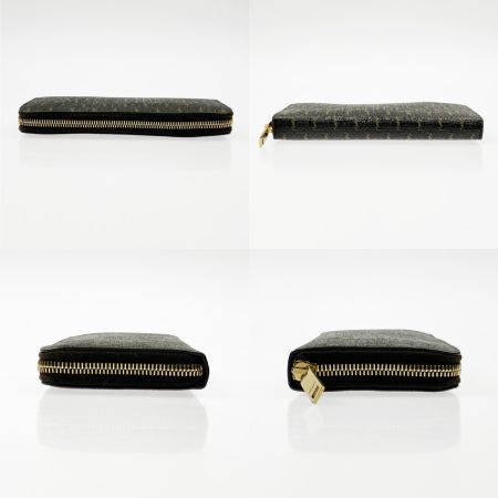  Yves Saint Laurent イブサンローラン ラウンドファスナー財布 664491 ブラウン